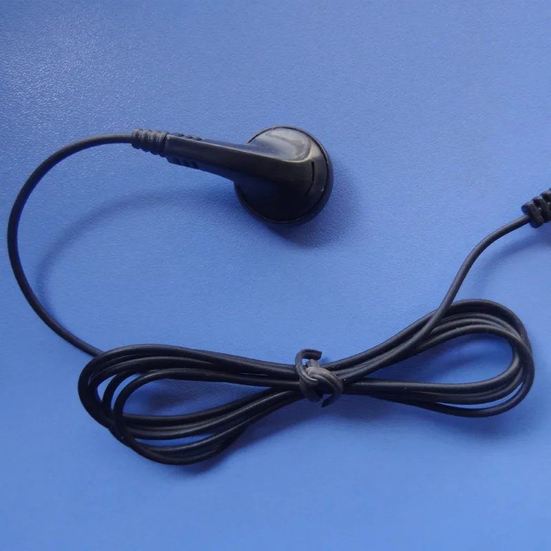 Audio guide low price mono earphone earbud