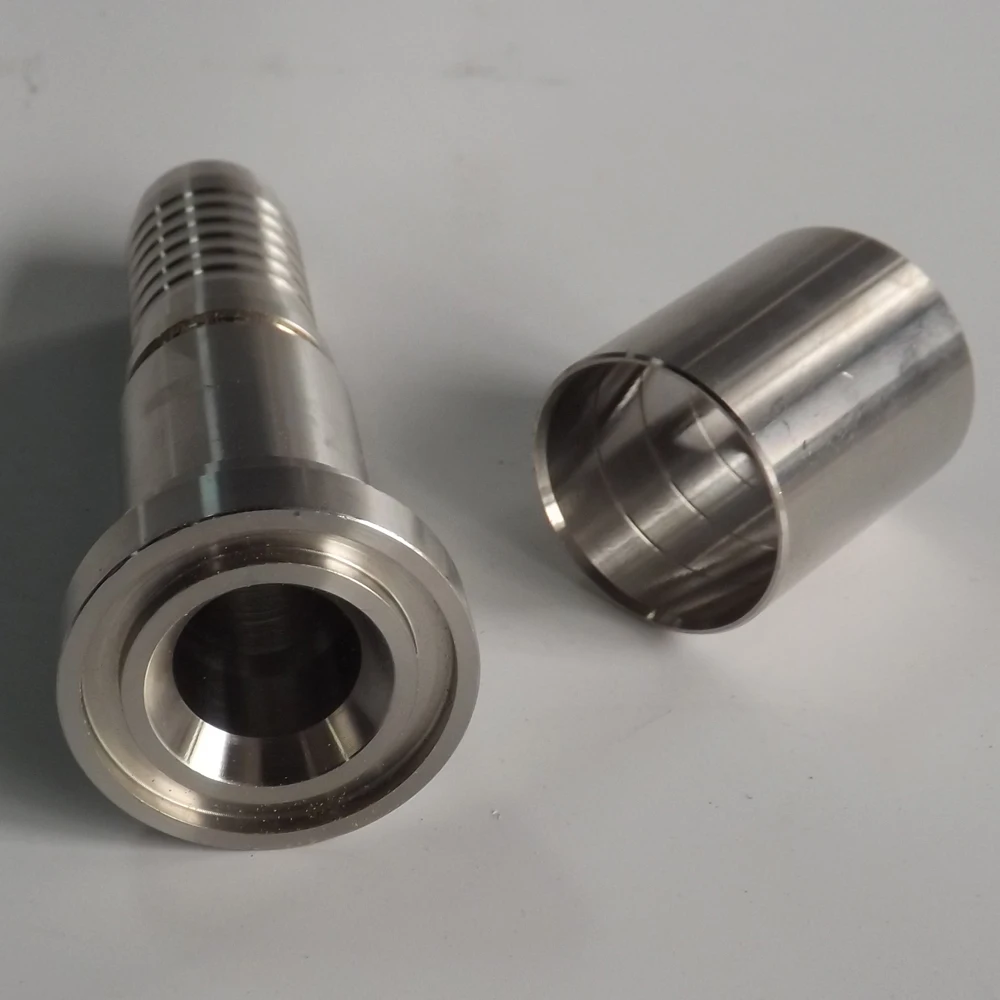 Hydraulic Hose Fittings SS 304/316 Hose Fittings High Pressure Fittings Hexagon Custom Made Male Casting 3 Years 100% Inspection