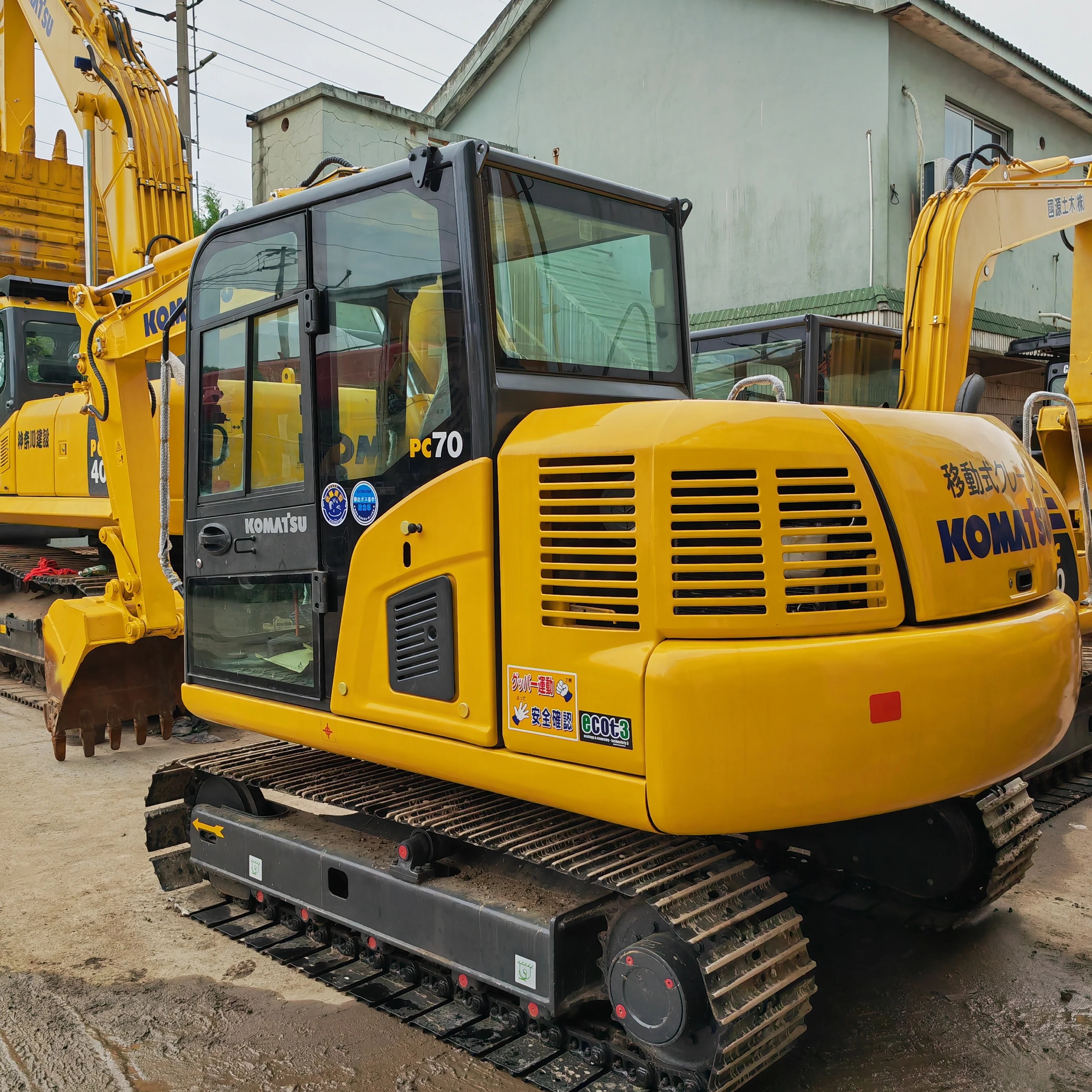 Used excavator KomatsoPC70-8  PC200 PC30 PC 40/japna Machine Second Hand china engineering machinery