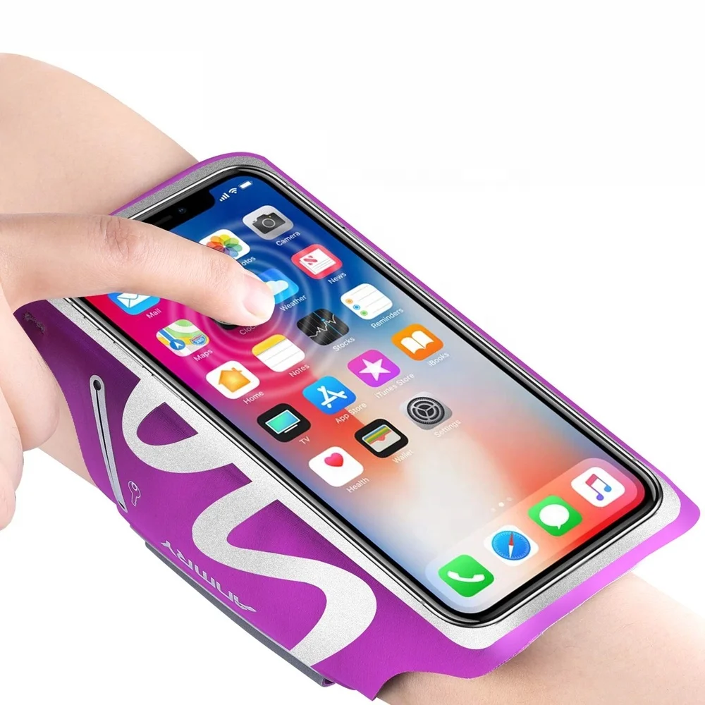 Водонепроницаемая Спортивная Повязка на руку для бега iPhone держатель сотового телефона чехол