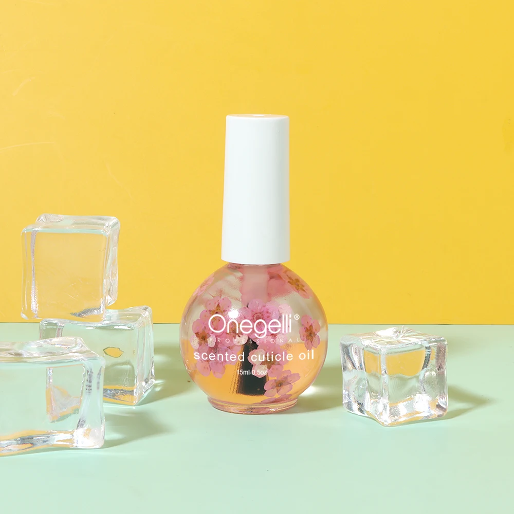 Make Own Label High Quality Salon Care Nutrition Toe Repair Revitalizer Dry Flower Extract Nail Care Cuticle Oil