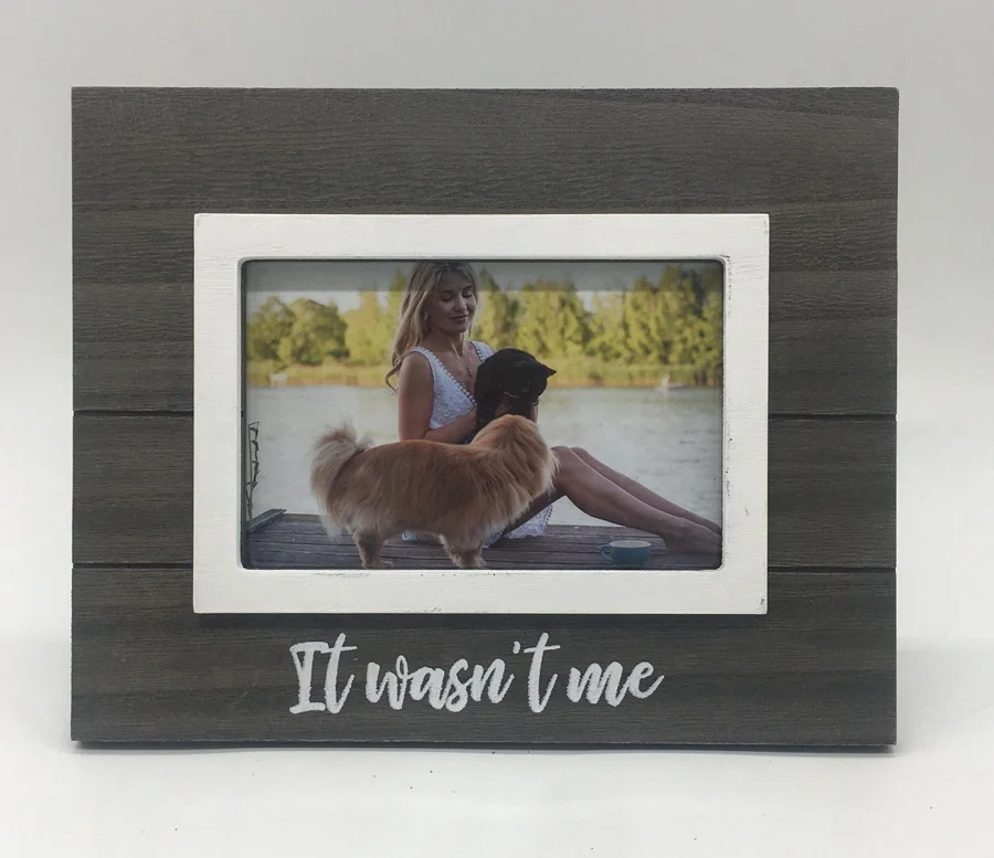 
2020 hot sale 4x6 MDF new style wood photo frames white box cheap photo frame for decoration 