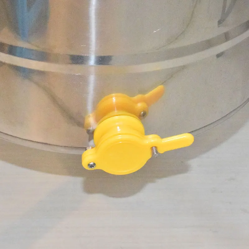 4 Frame Stainless Steel Manual Honey Extractor