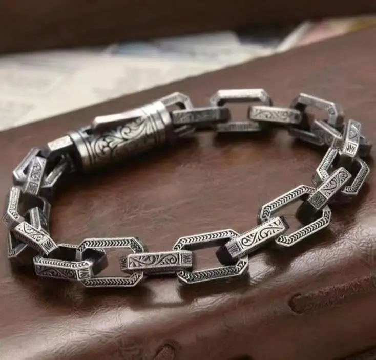 Мужской браслет из шести слов