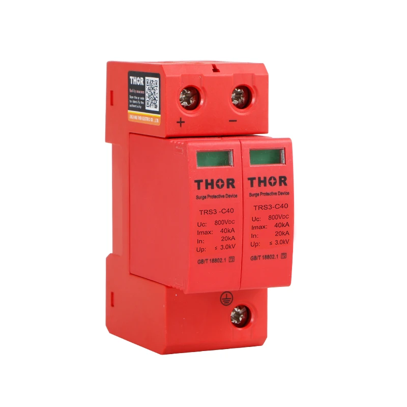 PV surge protection device outdoor power surge protector 800V solar surge protector