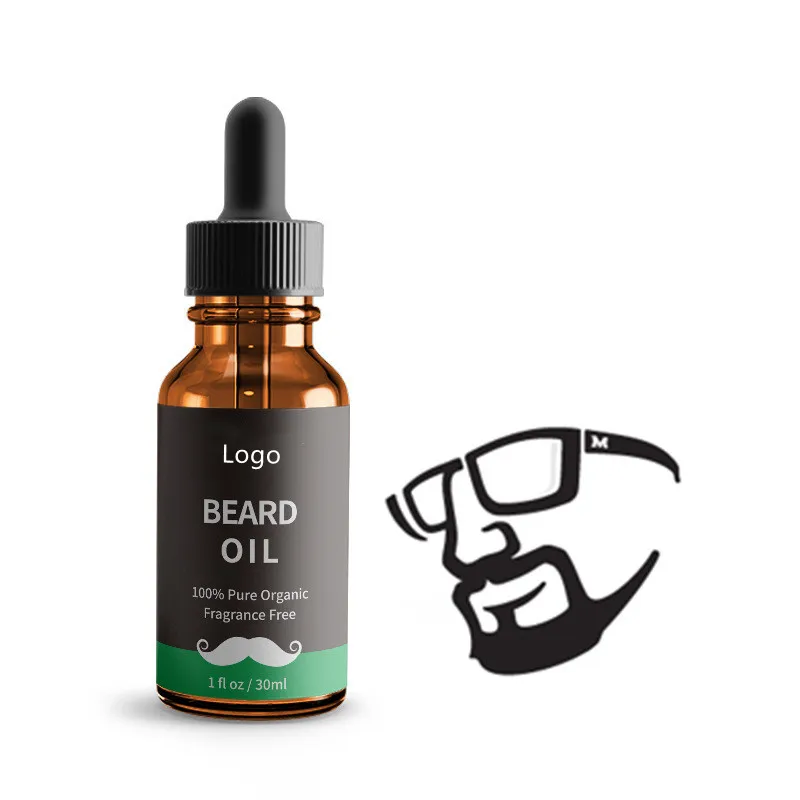 2022 hot selling Wholesale OEM serve MOQ 100pcs100% organic beard oil and balm beard shaping tool beard grooming