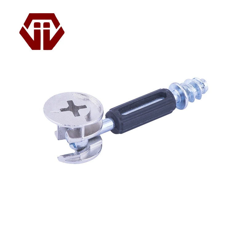 Furniture Two-In-One Connector Positioning Self-Tapping Assembly Eccentric Wheel Accessories