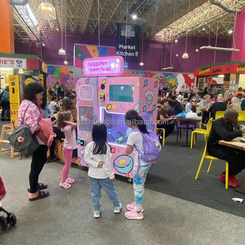 Self-service Intelligent Popcon Vending Snack Machine s Popcorn marshmallow Machine Machine