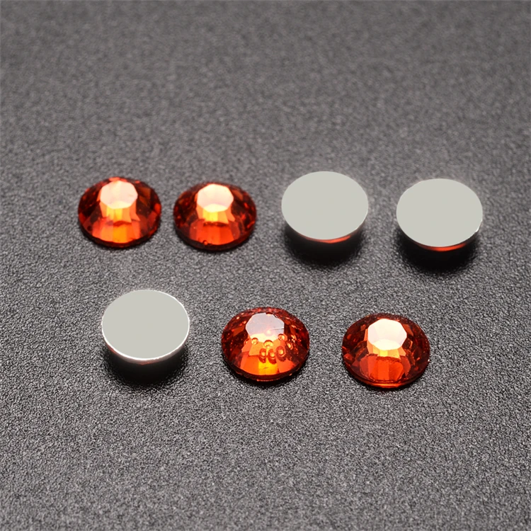 3 мм цветной дизайн ногтей горный хрусталь драгоценный камень высокое качество смолы плоский 3D алмаз для