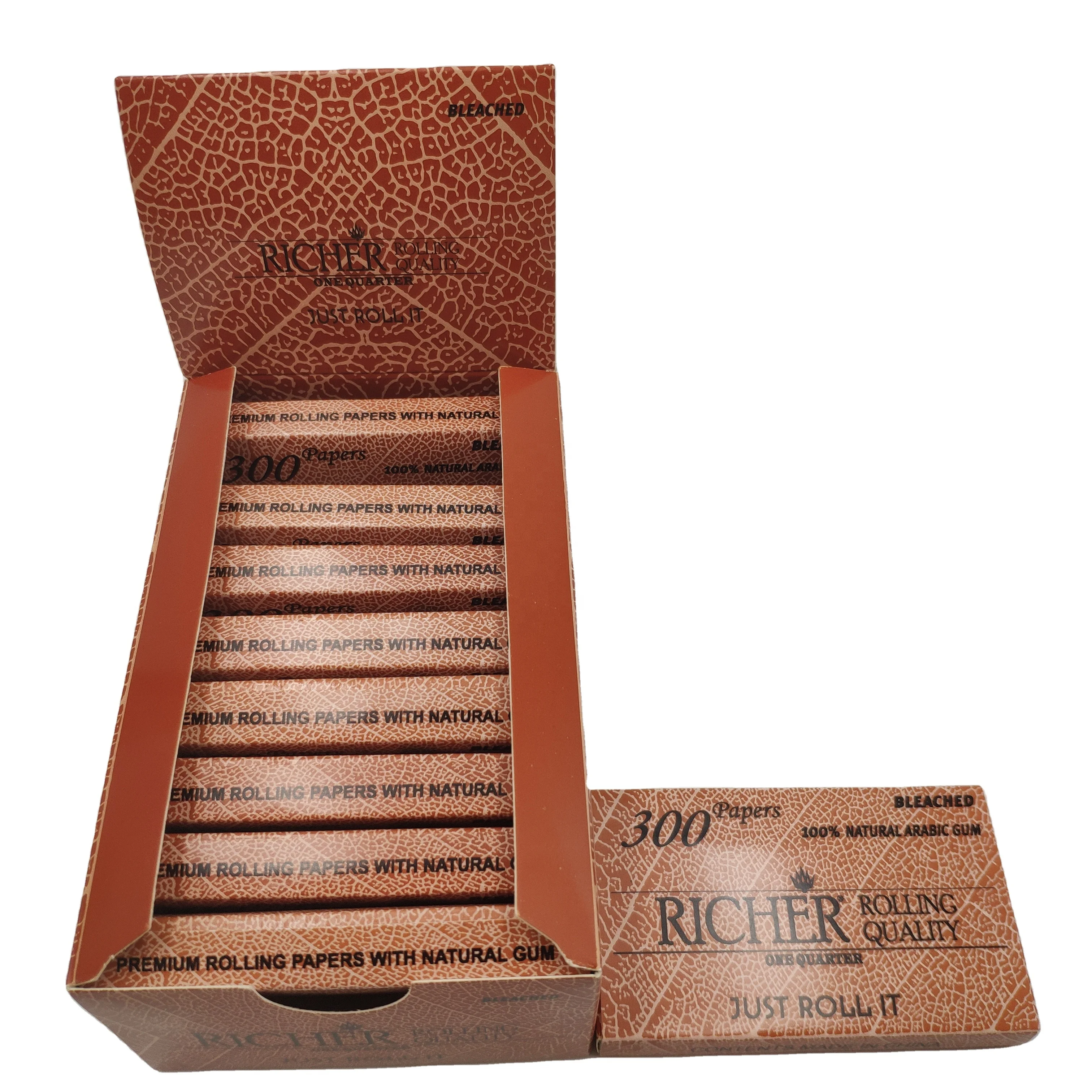 OEM Natural Hemp Colored Rolling Papers