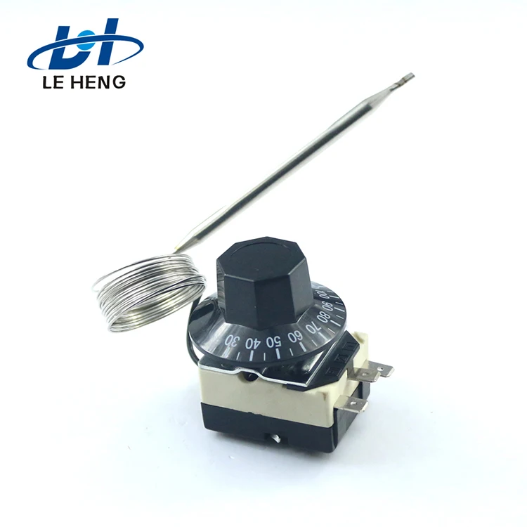 0-±60℃ Knob Switch Thermostat Fryer Electric Fryer Kitchen Temperature Switch Thermostat