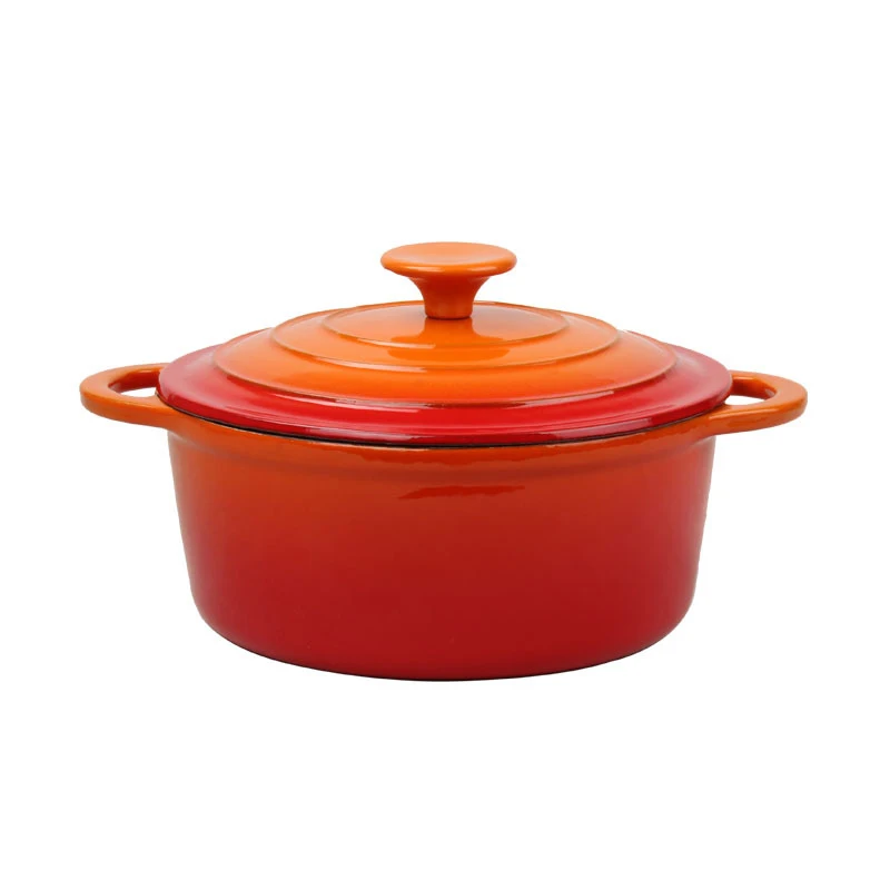 Cookware Cast Iron Casserole for Soup Cooking Pots Cast Iron Enamel Cast Iron Saute Pan with Lid