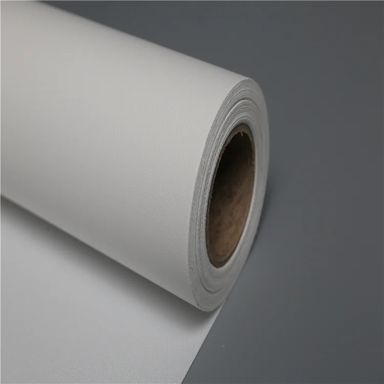 
Blank canvas roll for eco solvent print with polyester material 