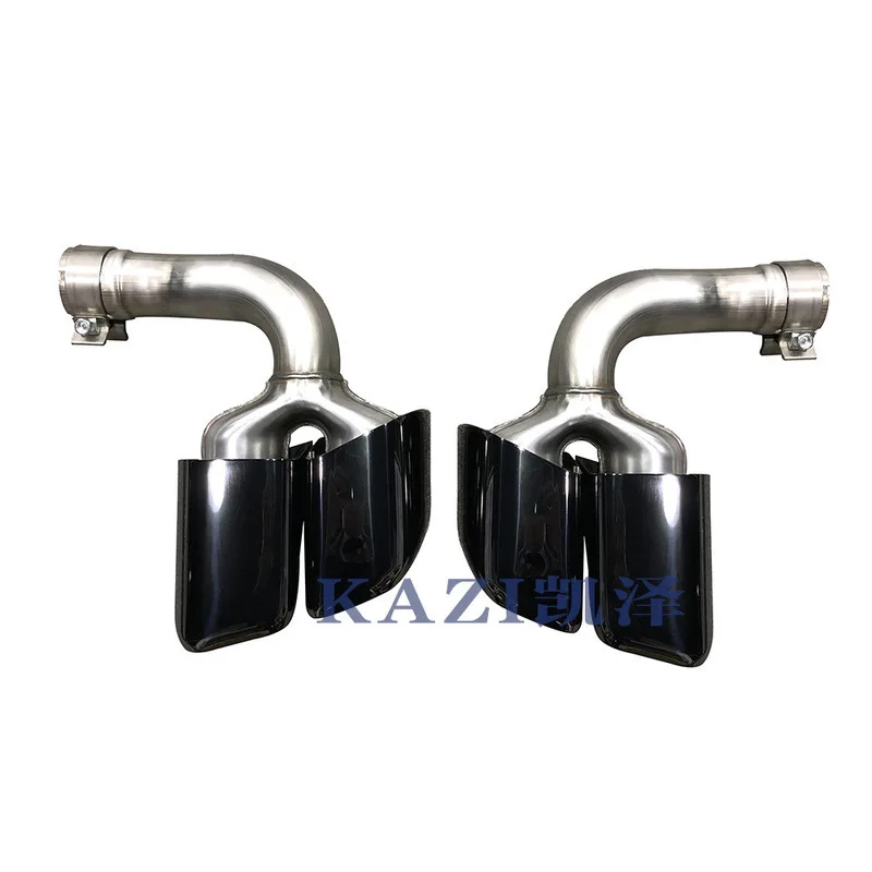 CISANG Suit for the Rear Accessories Drum of Tail Sleeve Exhaust Pipe Muffler with Square Mouth and Four Outlet Notail Pipes