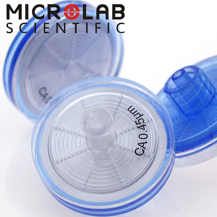 Lab use Reusable Plastic 28MM /33MM Hydrophobic Syringe Filter Double luer lock Syringe Filter For Filter Air Purifier for HPLC