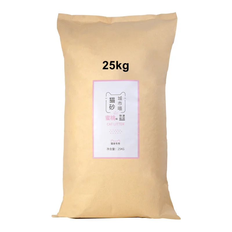 wholesale pet cleaning cat litter box litter sand easy clean bentonite cat toilet sand premium natural tofu cat litter 1 ton wit