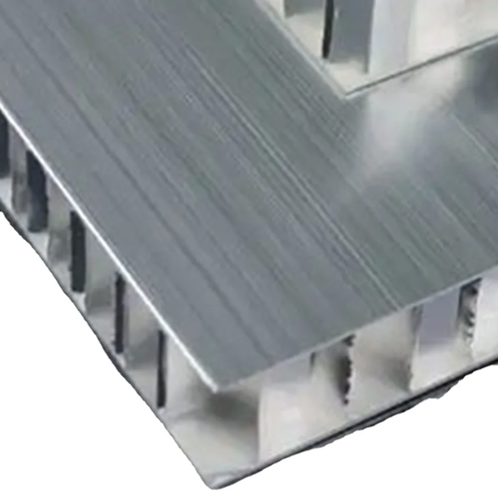 New listing manufacturing process 18mm aluminum Brazed Aluminum honeycomb panel for Subway floor/Oil storage tank