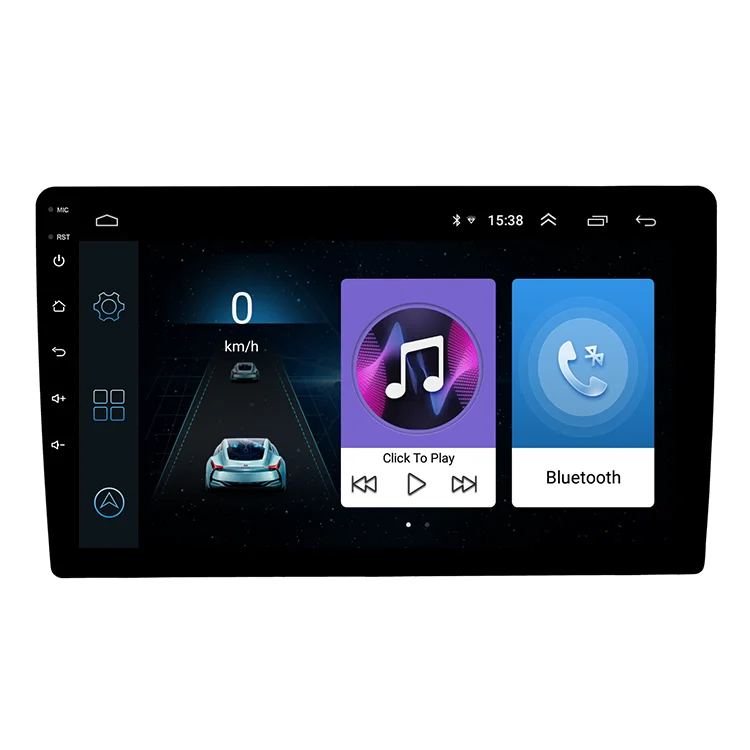 Single din android car stereo 1G/16G 9 inch touch screen car dvd player android 8.1 car dvd multimedia player