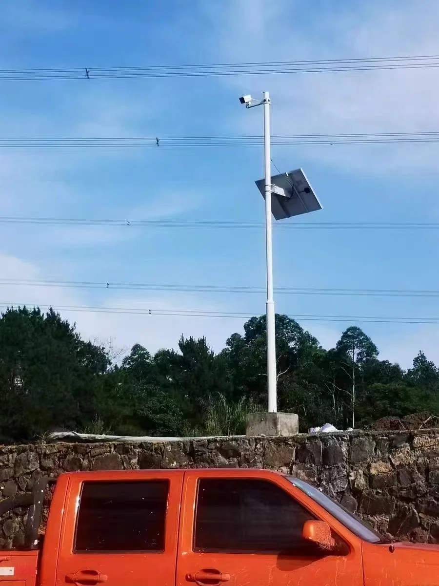 Quick Installation IP65 CCTV Camera Kit with Lithium Ion Battery Solar Energy System for Efficient Security Camera System