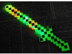 LYK-06 New Arrival Light-Up Toys LED Lightsaber Flashing Sounds Saber Mosaic Lighting Sword Led Pixel Sword Lightsaber