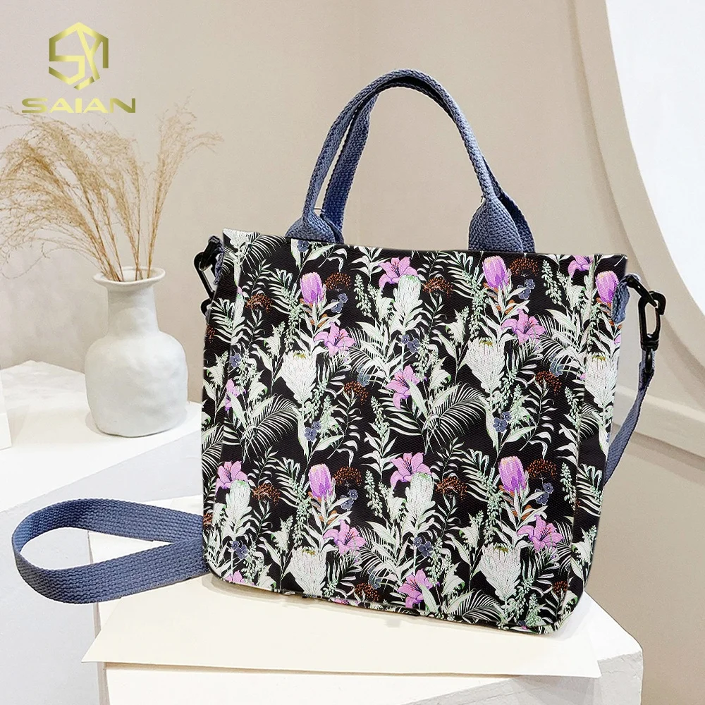 Custom By The Yard Flower Printing Leopard Printed Pattern 100% Polyester Fabric Waterproof Fabric for Sewing Bags