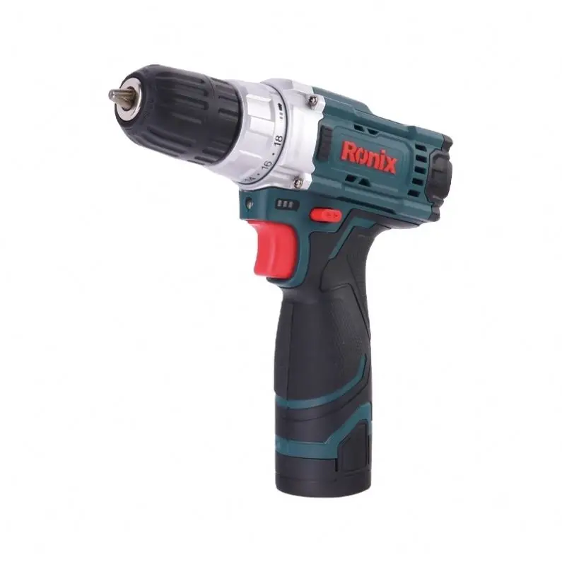 Ronix 8613 Rechargeable 12V 26N.m Cordless Screwdriver Circuit Sensor Technology Holder Cordless Drill Driver