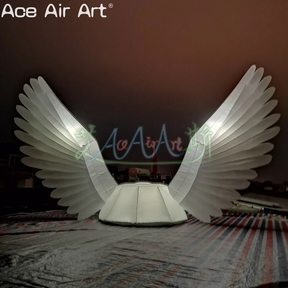 4.5mH Inflatable Wings | Giant Custom Wing Model for Events, Stage Decorations, and Promotional Displays