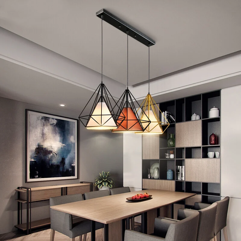 VVS led lamps wholesale china modern dining room cheap iron bird cage mini chandelier