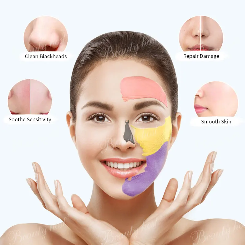 6 Different Scent Facial SPA Mask Market Popular Salon Use Improve Skin Problem Pores Shrinking Hydrating Best Beauty Daily Care
