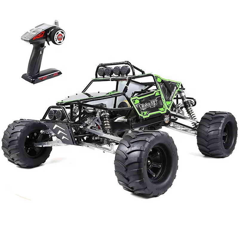 ROVAN 5TS-MAX RTR 2WD Aluminum Petrol Fuel CNC Metal 2 Stroke EXT Nitro RC 45CC Gasoline Powered 1/5 Scale Truck Hobby Car Toy