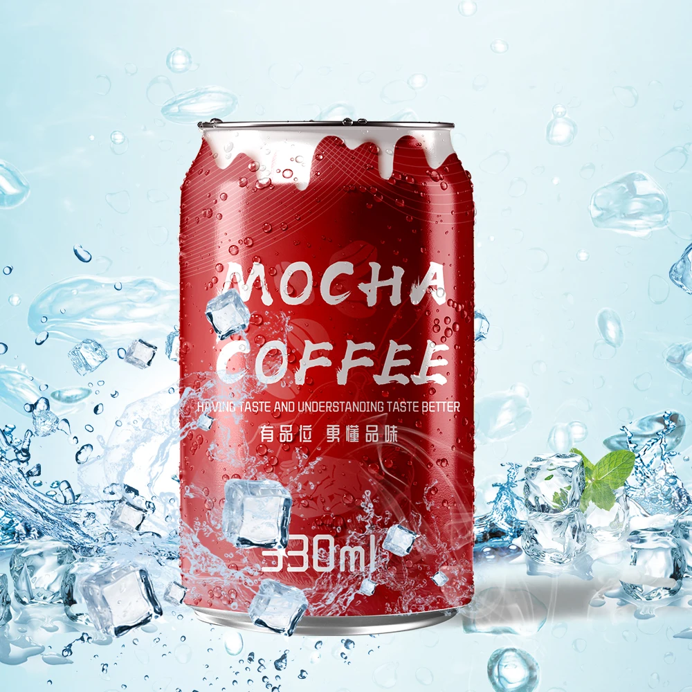 Wholesale Fast Delivery 250ml 330ml Energy Bitter Sweet Coffee Drinks Canned Latte Mocha Flavor Coffee Drink