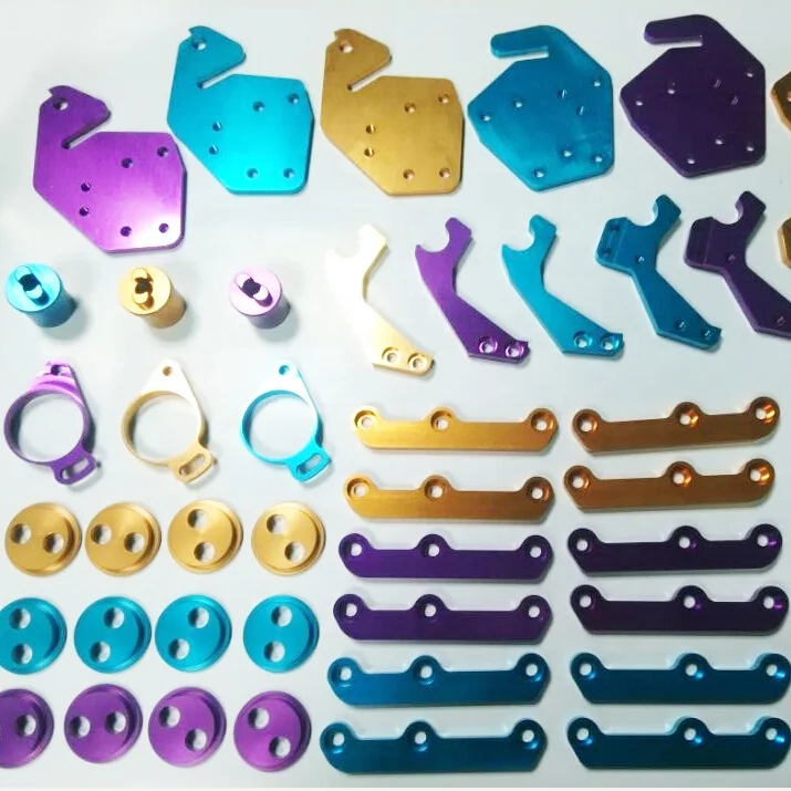 Производство Китай высокопрочный ЧПУ OEM черный анодированный алюминиевый лист на заказ