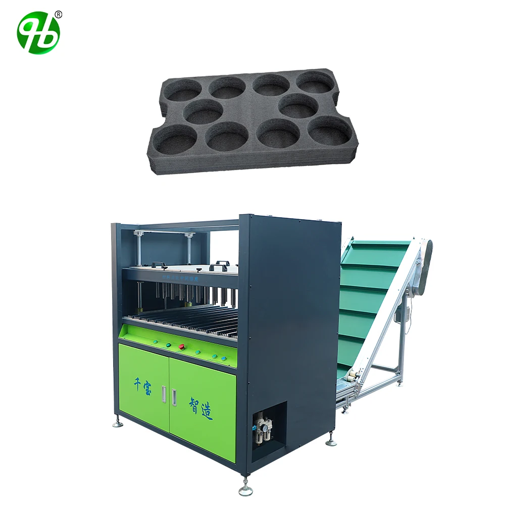 Automatic EPE Foam Sheet  PE   XPE   EPP  IXPE Foam Transform Hydraulic Die Punching Machine