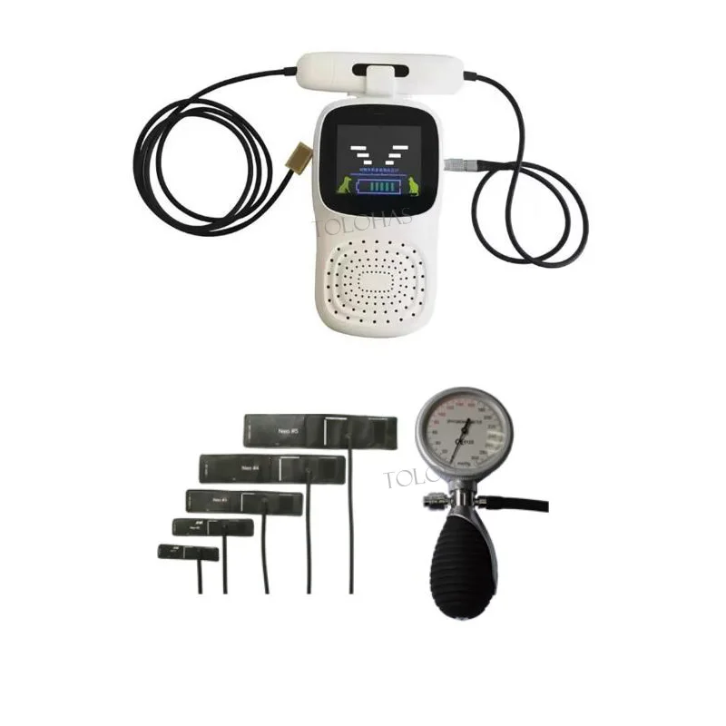 LHWDS200 Best Price Portable Veterinary BP Machine Vet Doppler Blood Pressure Monitor