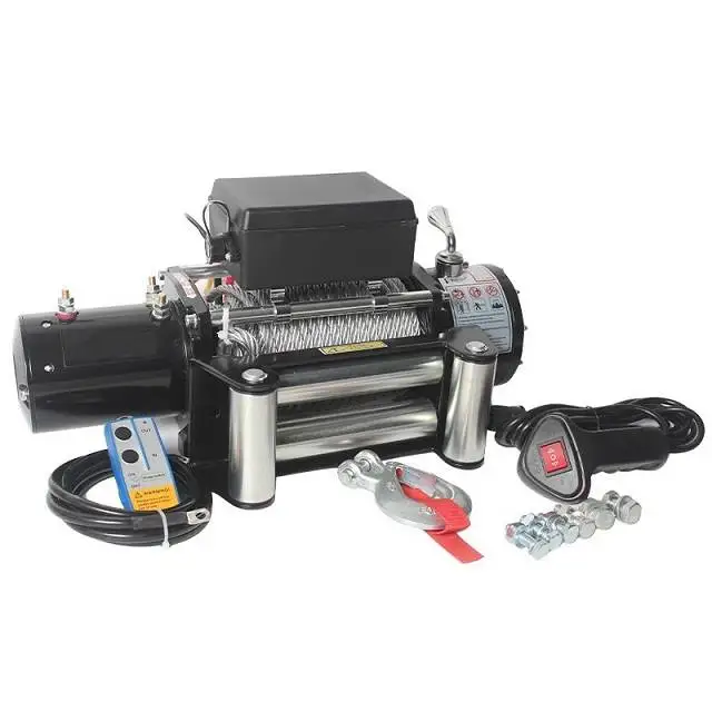 Winch 8000lbs 12v Professional Winch For Light Off-road Vehicles Electric Winches With Ce Certification