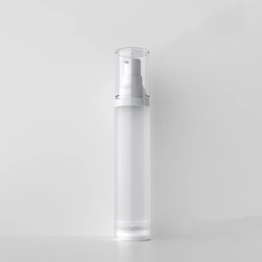 Wholesale eco friendly skin care plastic pump cream cosmetic airless lotion PP bottle 20 30 50ml