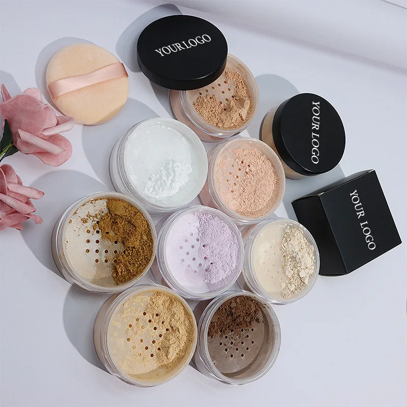 Lightweight Breathable Waterproof Oil Control Makeup Setting Powder Loose Setting Powder For Oily Skin