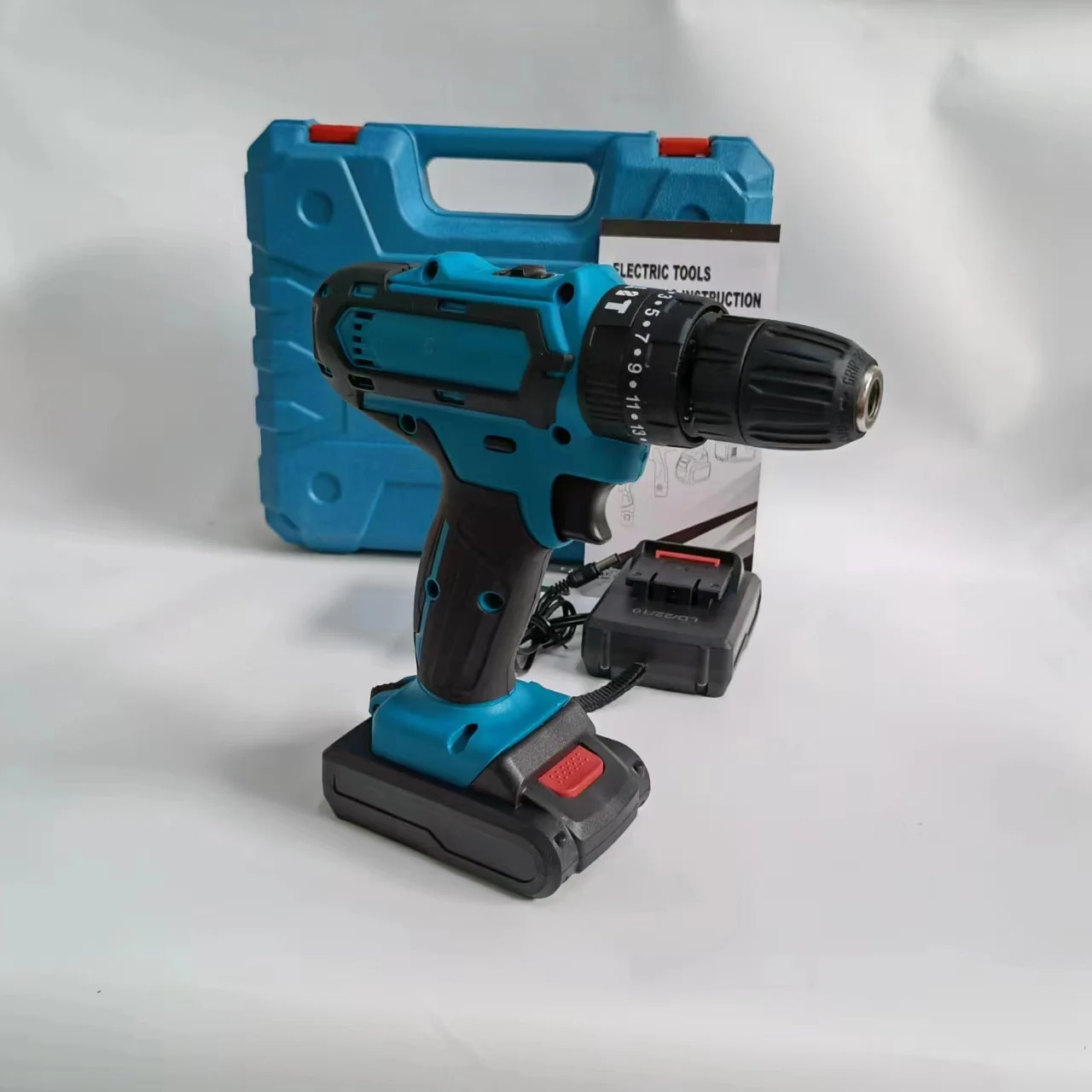 Quality Assurance Electric Drill Spare Parts  Hand Drill Machine Toolbox