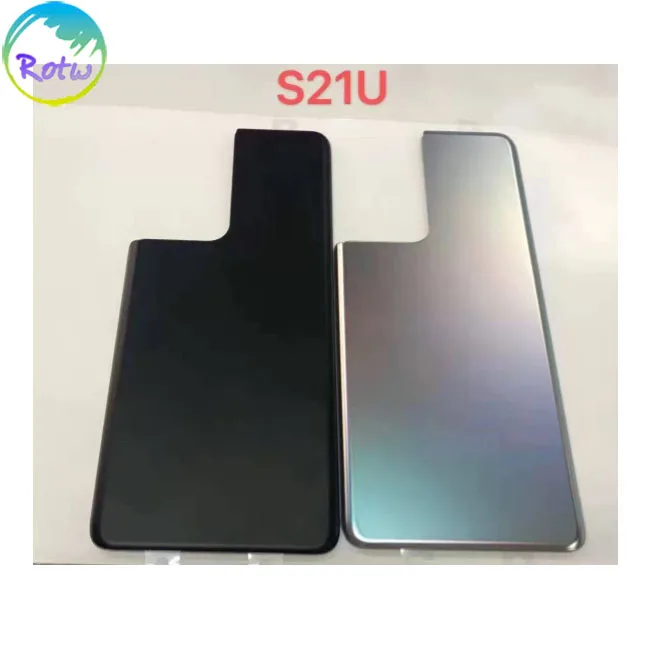 
 OEM Крышка батарейного отсека стекло для SAMSUNG Galaxy S21 Ultra 5G задняя крышка  