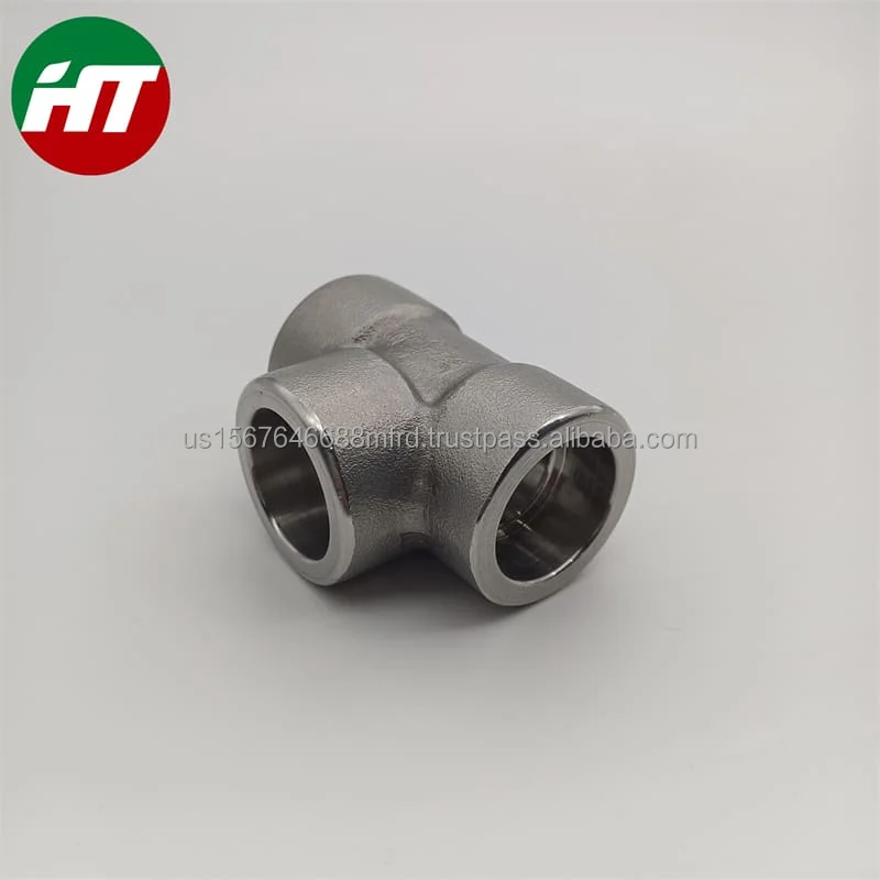 ASTM A182 SA 182 F347 F347H F321 F53 F44 UNS S31254 SS duplex forging sw threaded fittings