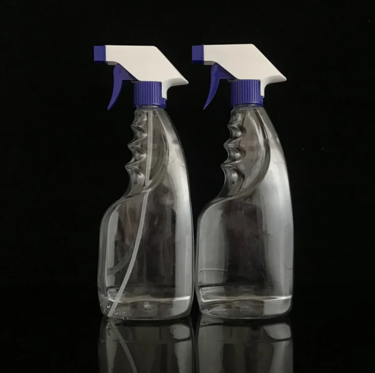 In Stock Hdpe Empty Spray Bottle clear 500ml Transparent