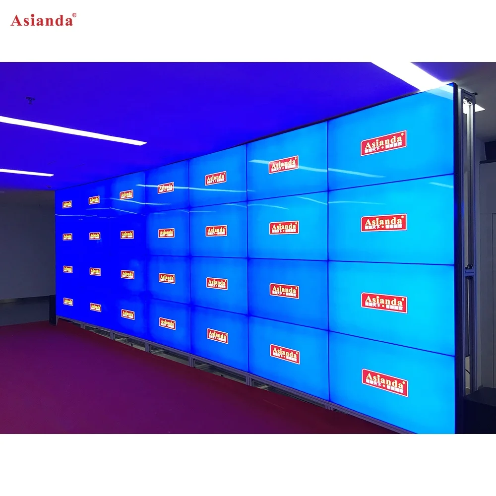 55inch Indoor3.5mmUltra Narrow Bezel Wall Monitor Display LCD Video Wall Display Screen 3x3 Advertising Players