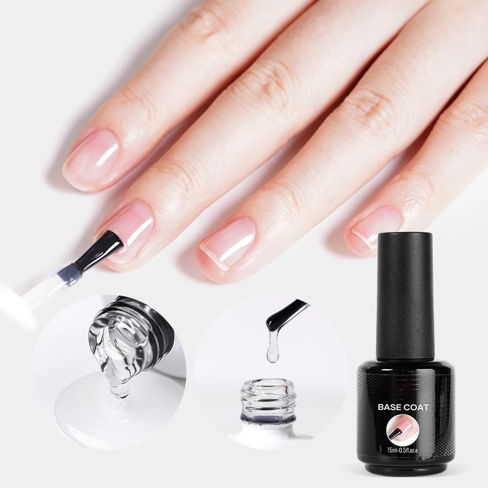 Camouflage Nail Rubber Base UV Gel Polish Wholesale Private Label Colors Rubber Base Coat