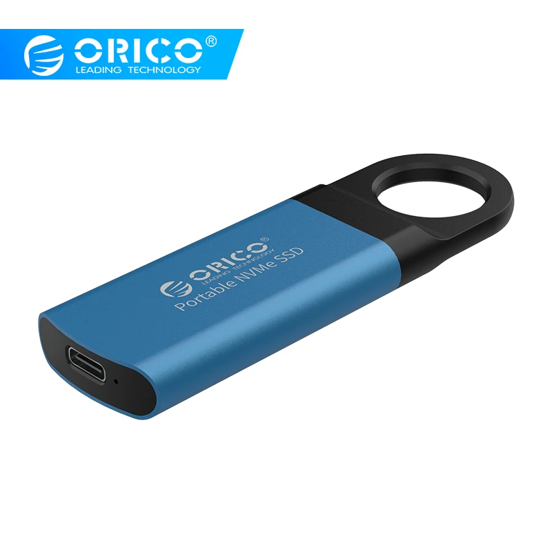  Внешний мини-жесткий диск ORICO M2 NVME твердотельный жесткий 1 ТБ 128 ГБ 256 512 портативный USB C 3 10 Гбит/с алюминиевый для ноутбука