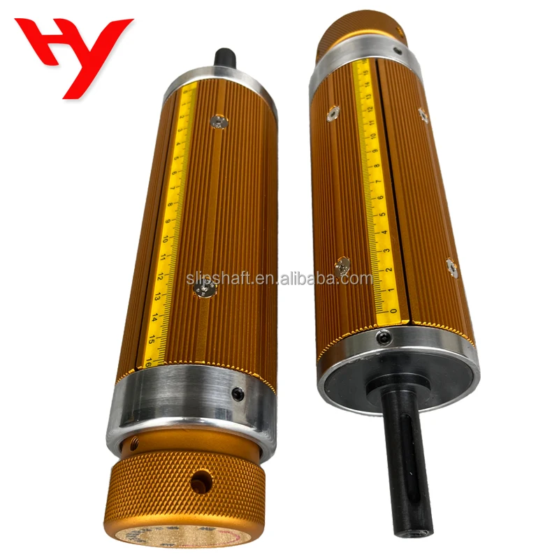 Mechanical expansion shaft for rewinder machine Mechanical expansion shaft