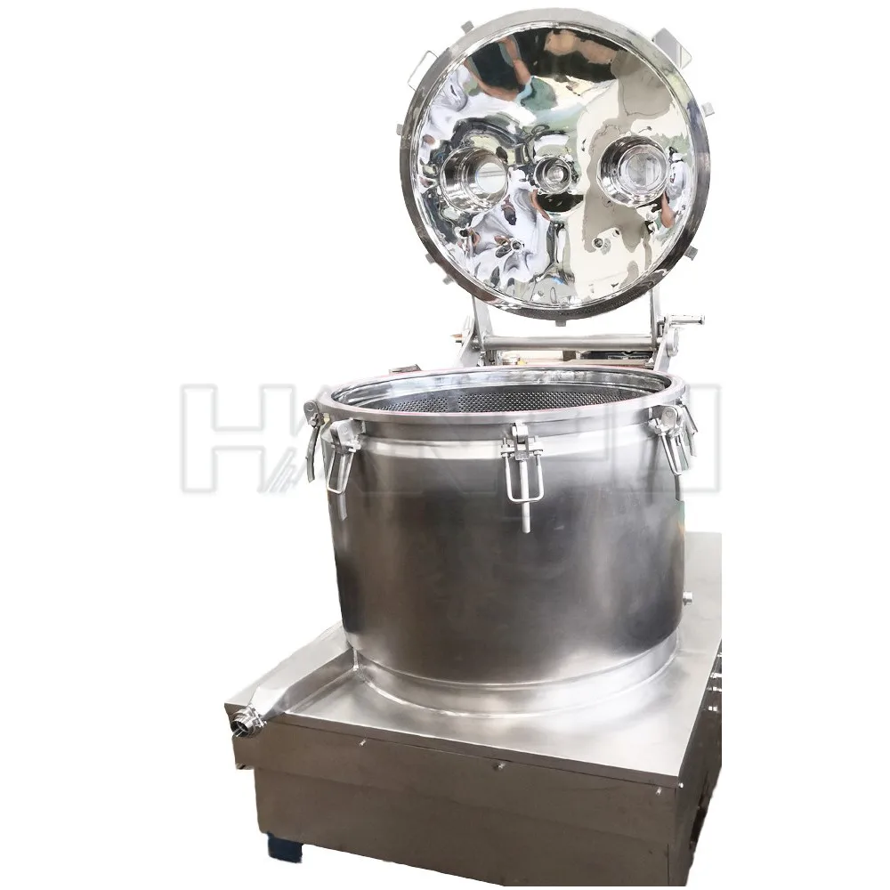 Chemical Industrial Ethanol Extractor Centrifuge Machine Hot Product 2019 Oil Extraction Provided GMP Easy Batch 800 Plc,motor