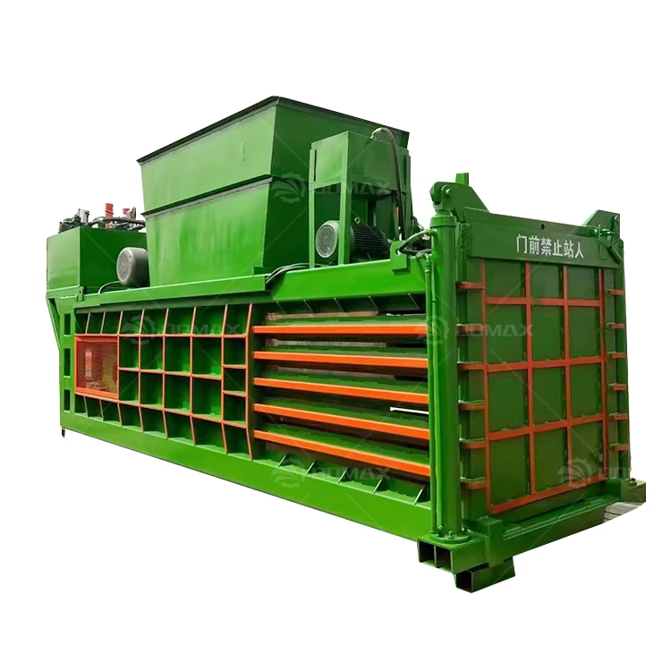Hot Sale Hydraulic Press Baling Horizontal Baler Cardboard Pet Bottle old clothes Recycling Machine Horizontal Balers