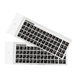 Arabic Transparent Keyboard Stickers Arabic Letters Keyboard Stickers Cover Letter Alphabet Layout Sticker For Laptop Desktop