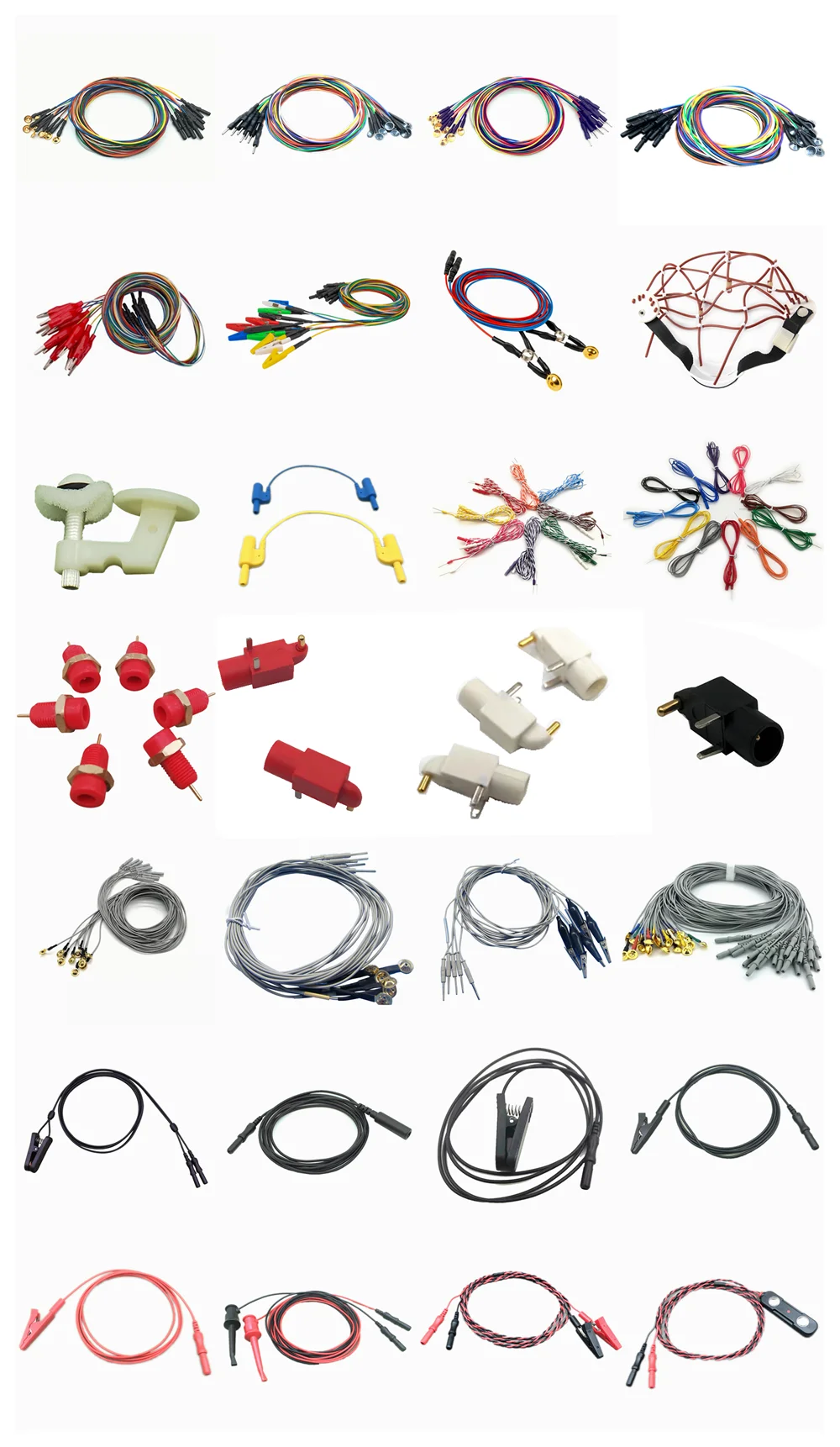 High quality EEG c-ap  with silicone tube