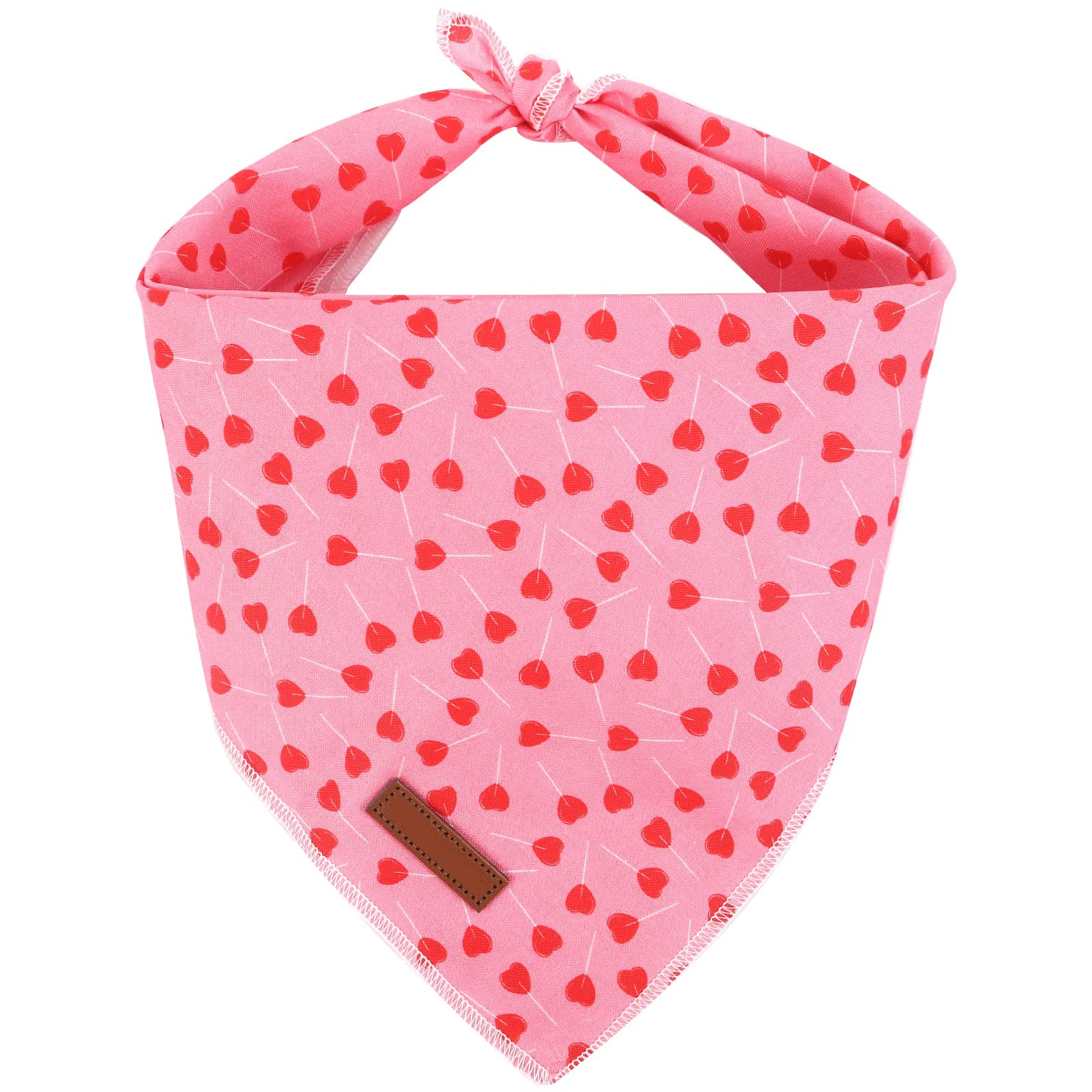 Bulk Order Customizable Adorable Soft Cotton Bandanas for Small to Medium Dogs and Cats